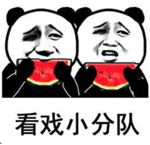 路过吃瓜表情包