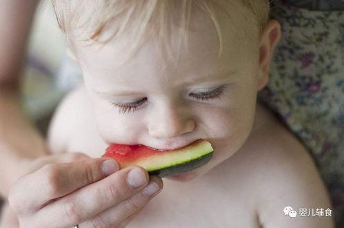 新生儿吃瓜,新生儿品尝人生第一口美味