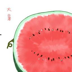 大暑吃瓜的视频,跟随视频探寻传统食俗